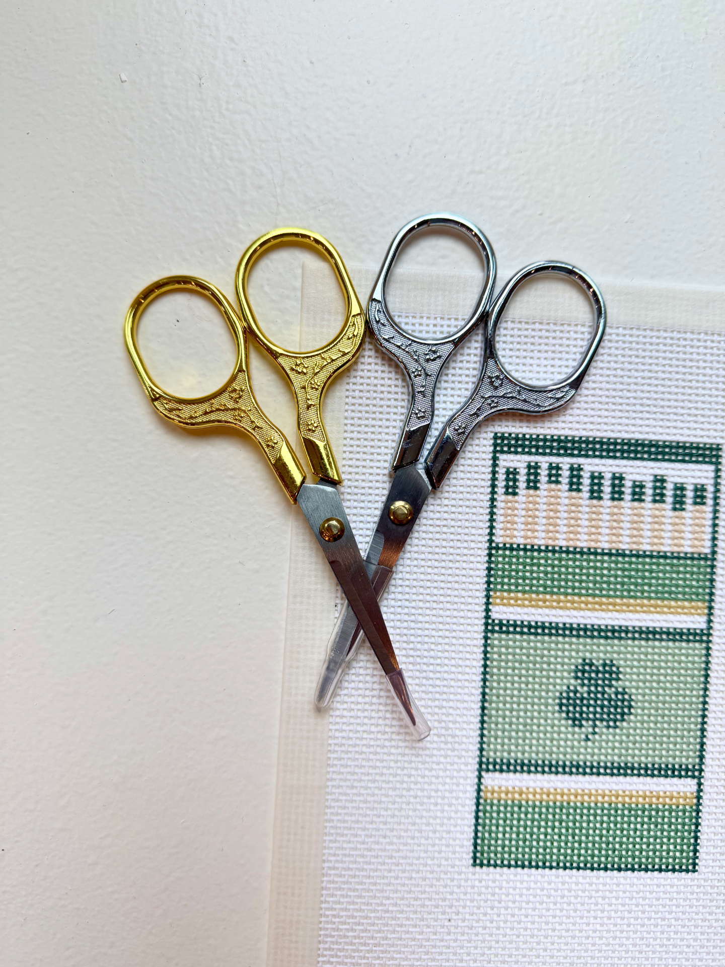 Silver/Gold Embroidery Scissors