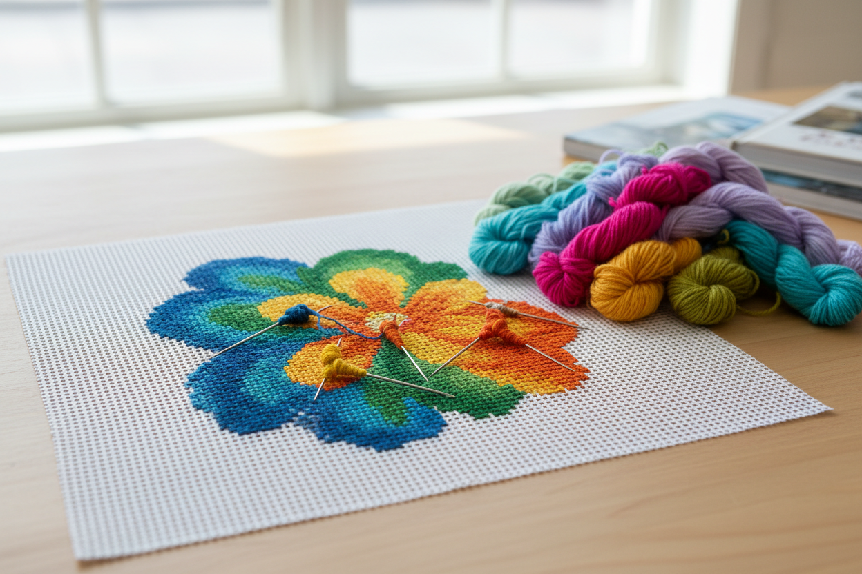 Needlepoint-specific header image